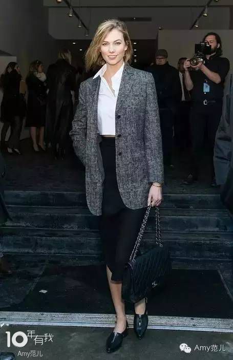 终于把“身长腿短”给破了,高腰和裤长是最好的解药!