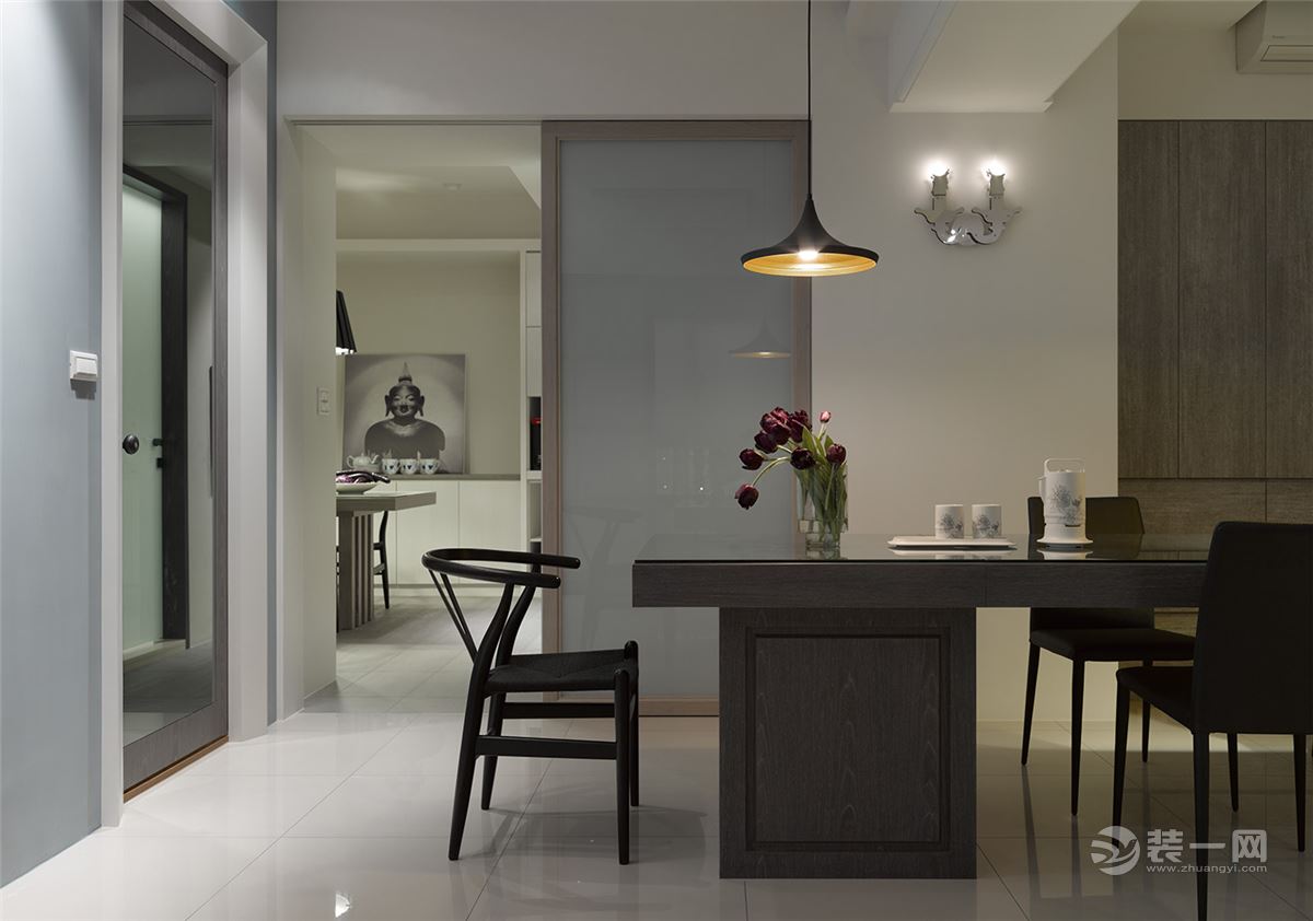 宁波公园1872大平层,现代风格小区景观案例分析