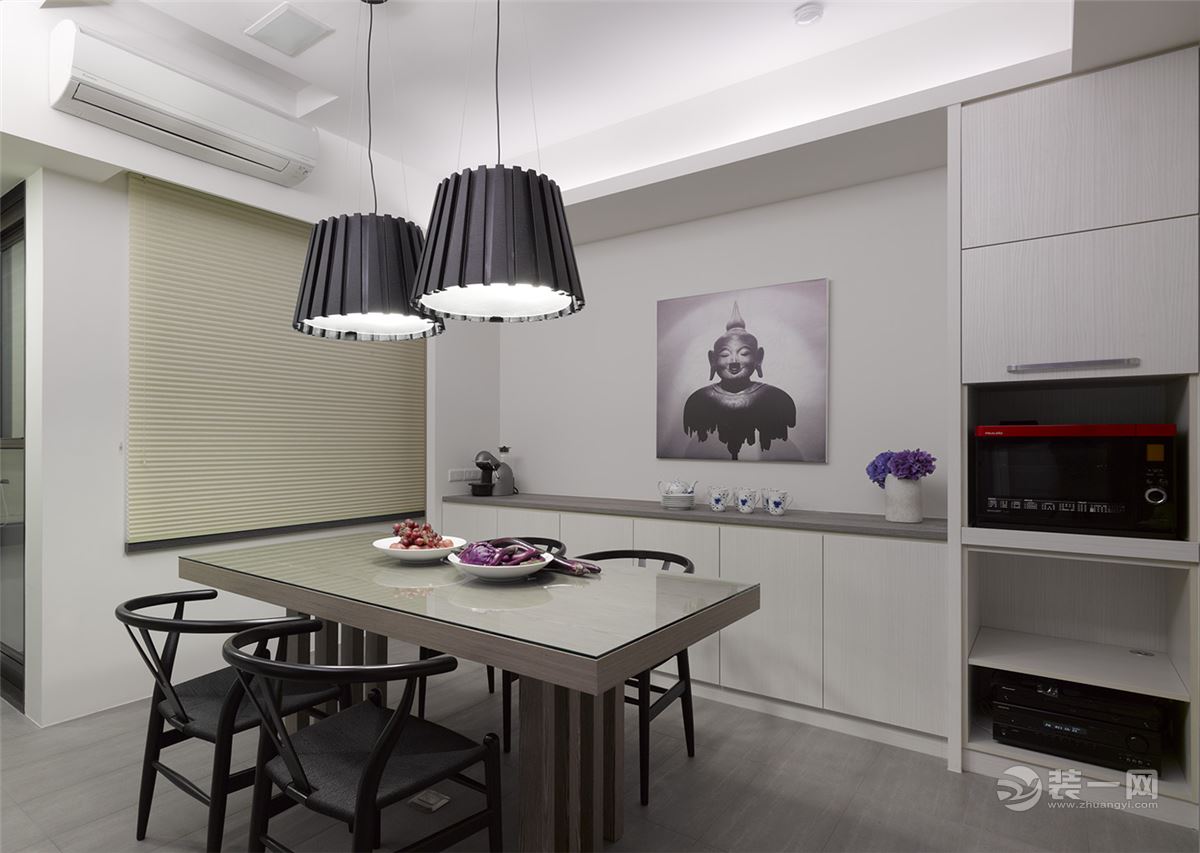 宁波公园1872大平层,现代风格小区景观案例分析