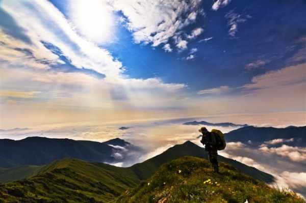 张家口旅游小五台山离市区远吗,张家口小五台山全景图