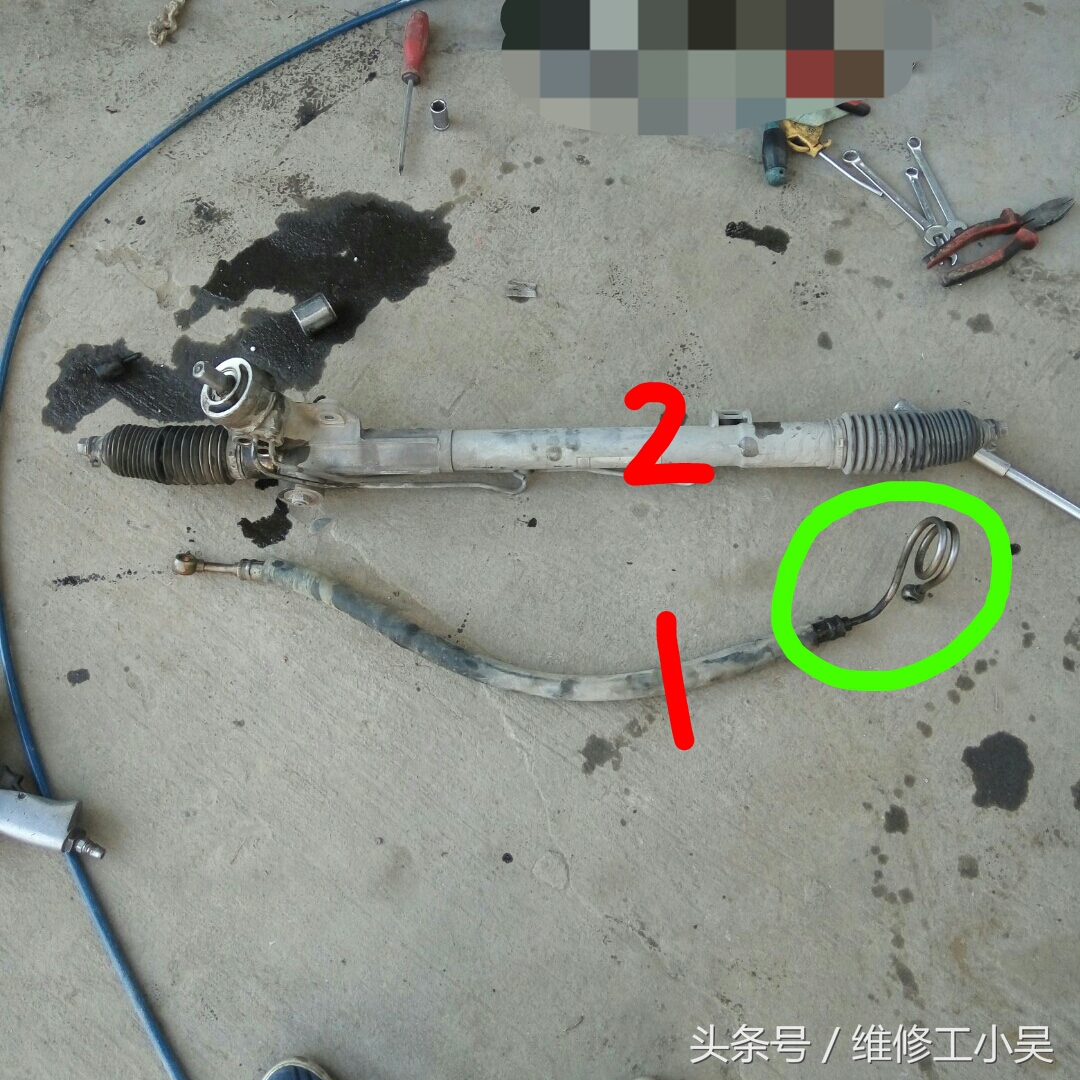 二十多万公里的*萨特帕**方向机出问题了，只能更换新的，不能维修！