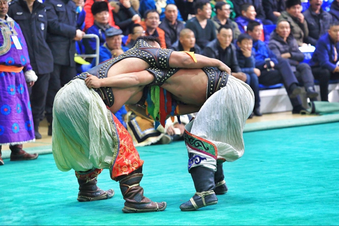 蒙古最精彩的竞技比赛,蒙古国搏克竞技