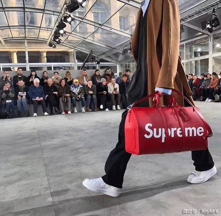supreme为什么和lv合作,超级难买lv手包