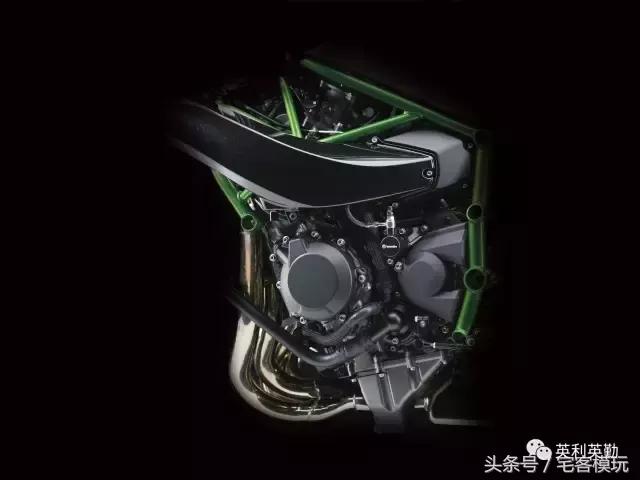 川崎kawasaki摩托车拼装,田宫川崎h2模型拼装过程