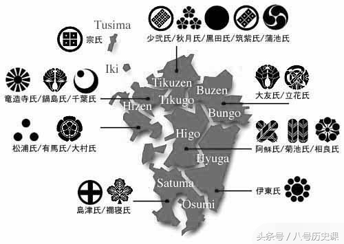 日本战国时代的各大名的家徽一览和二战德国的军徽有一拼