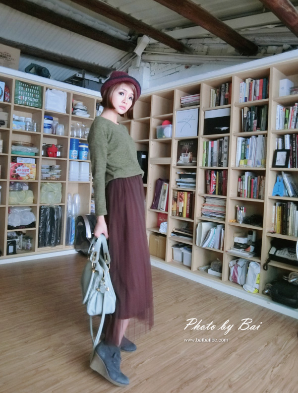 秋冬粉纱裙穿搭,穿搭春天的裙子