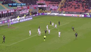 德乌洛费乌米兰时期,桑普多利亚1:0ac米兰