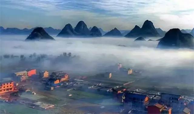 普者黑三生三世十里桃花风景,丘北普者黑十里桃花