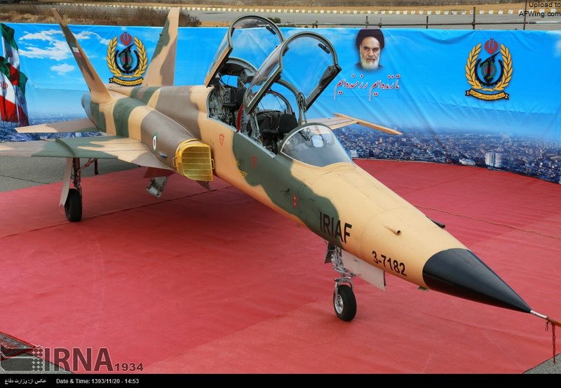 伊朗闪电战斗机战斗力,伊朗双垂尾波斯老虎