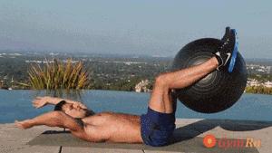 滑盘帮你练出马甲线太简单了,超有效360度无死角一周速成马甲线