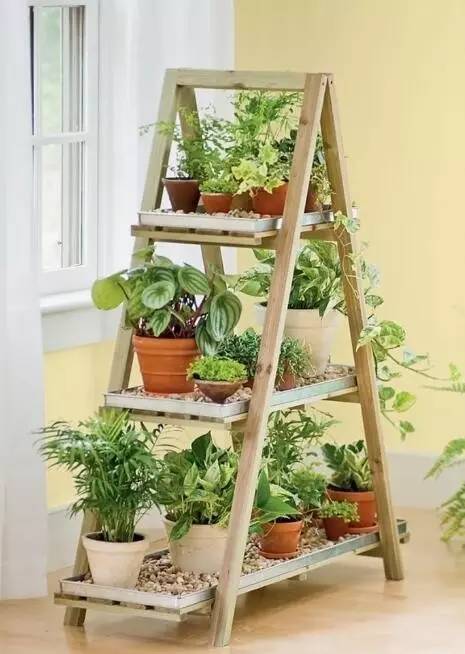 自己动手做花架一层,自己亲自动手做的花架就是好