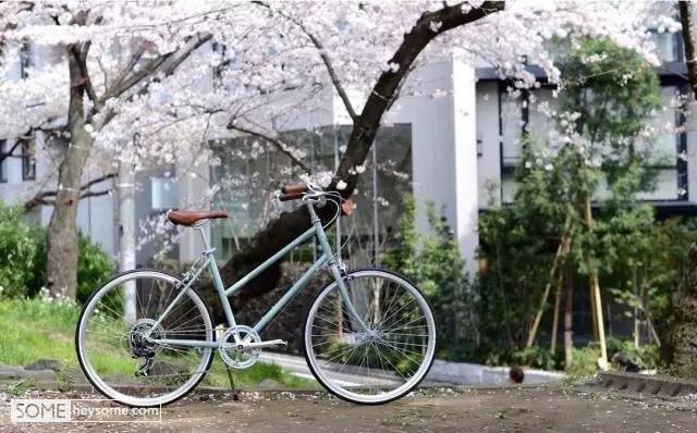 骑自行车很优雅,骑单车就得骑出优雅的感觉