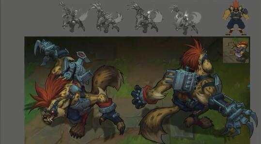 lol狼人重做后皮肤返场,lol狼人改版动画