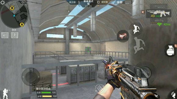 cf手游超实用点位技巧,穿越火线手游沙漠灰b点跳箱技巧