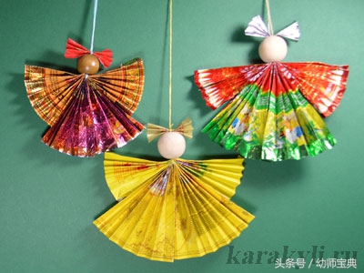 过年糖纸手工,幼儿园糖纸手工制作