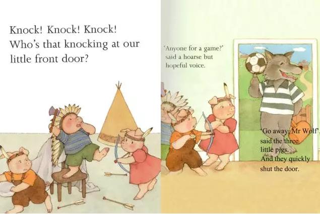 goawaymrwolf绘本结尾图片,英文绘本goawaymrwolf