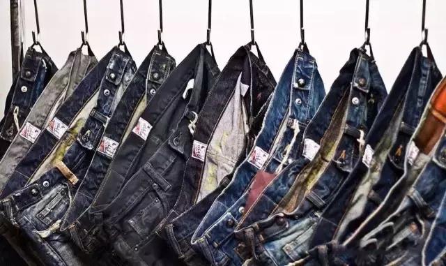 丹宁穿牛仔裤男装,丹宁全棉质牛仔裤九分