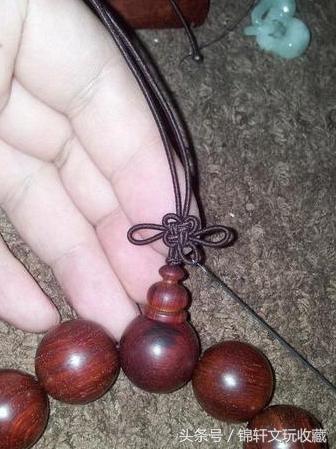手串绳断了怎么打结,戴佛头手串怎么穿绳打结