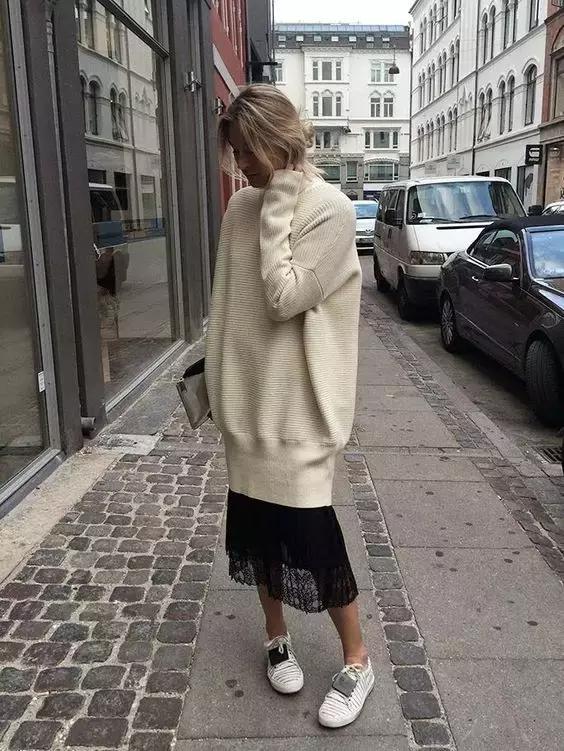 米白色连衣裙纱裙仙气飘飘长款,春天仙气纱裙