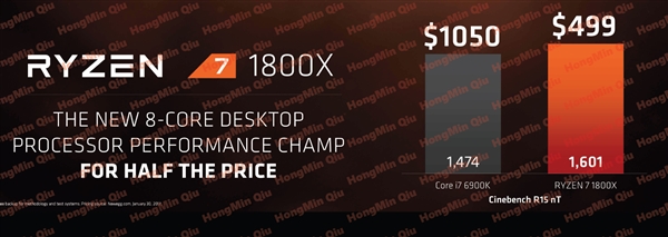 2499元性价无敌！AMDRyzen处理器发布：最强8核