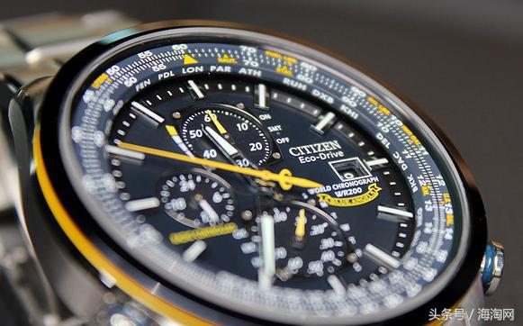 西铁城电波光动能蓝天使一代手表,西铁城光动能卫星对时潜水腕表