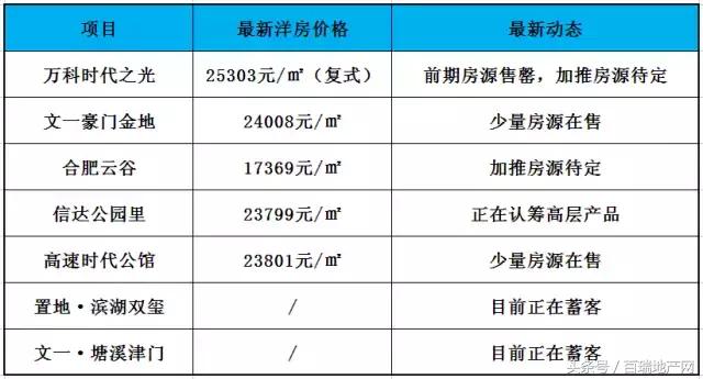 合肥地王房价多少一平,合肥最贵的新楼盘