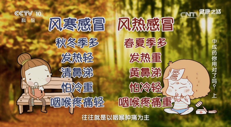 感冒不能乱喝药,风寒感冒用双黄连还是板蓝根