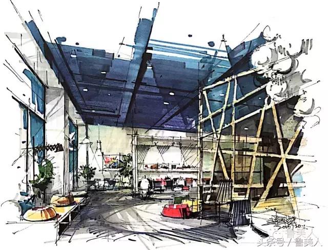 赵国斌手绘艺术,赵国斌室内手绘