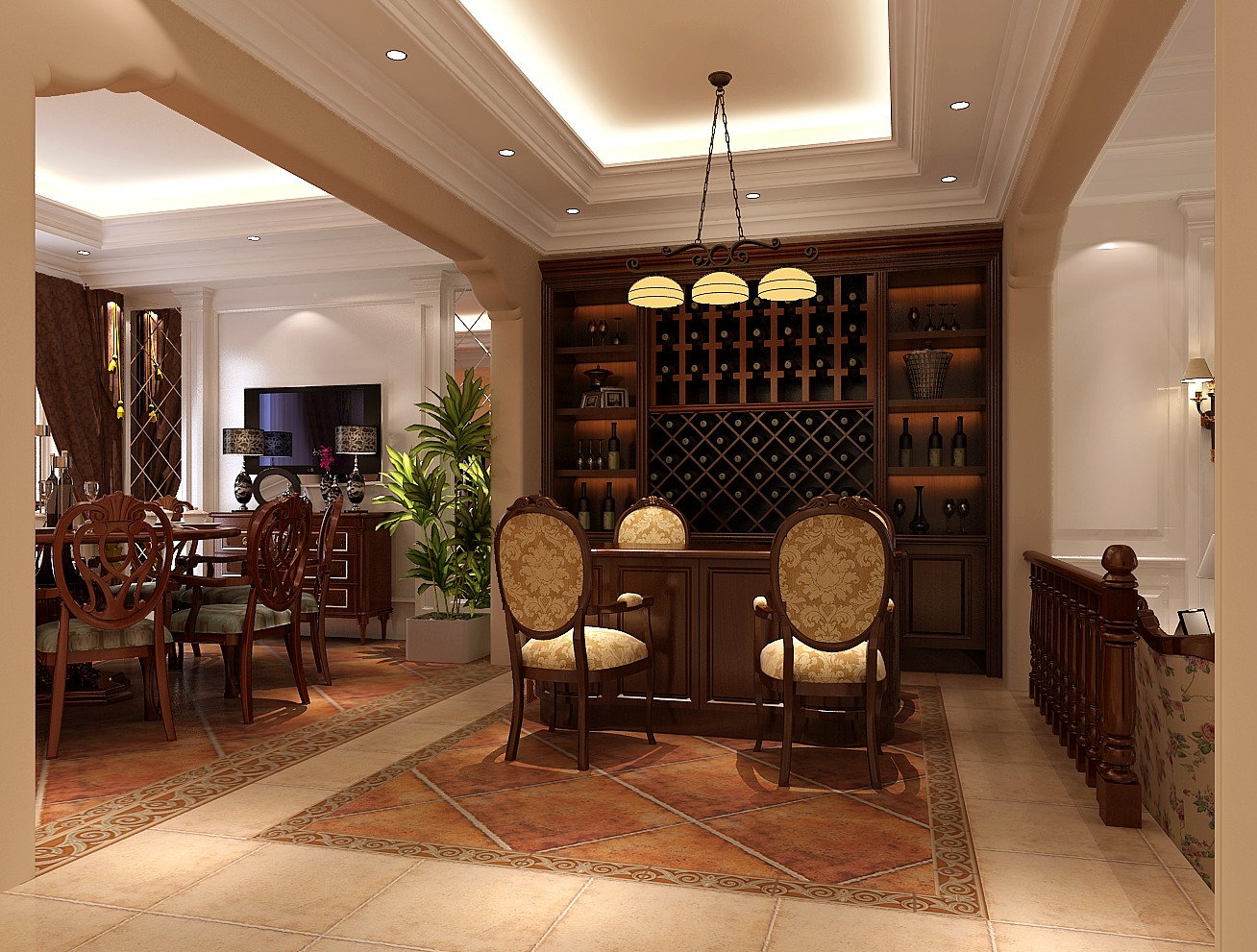 托斯卡纳别墅屋顶,极简托斯卡纳别墅