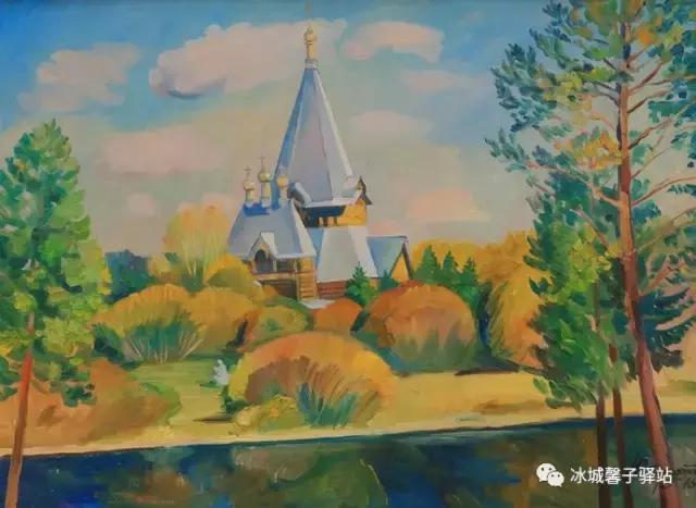 诗情画意般的伏尔加庄园,俄罗斯画家笔下绝美的温暖