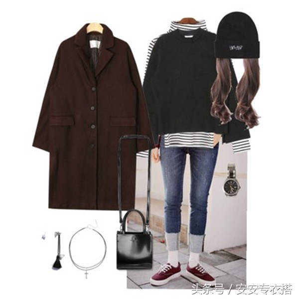 时尚韩版衣服搭配图片2015款,韩国最新春装搭配清新