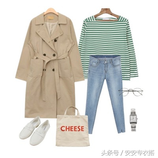 时尚韩版衣服搭配图片2015款,韩国最新春装搭配清新