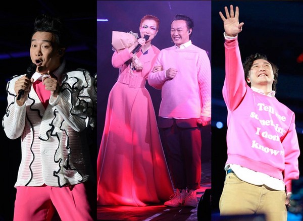 李宇春潮穿GUCCI，学陈奕迅、李易峰穿粉色耍萌