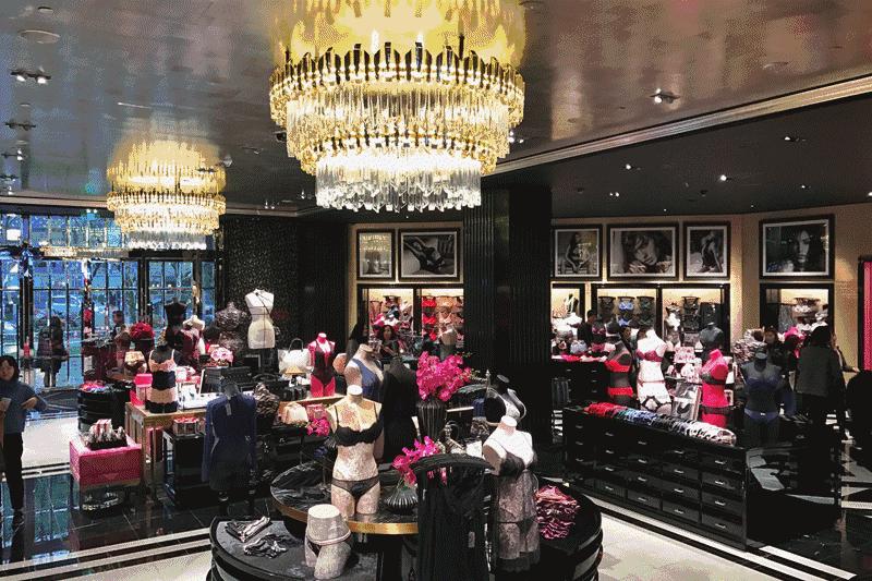 维密专卖店探店,维密亚洲首家旗舰店
