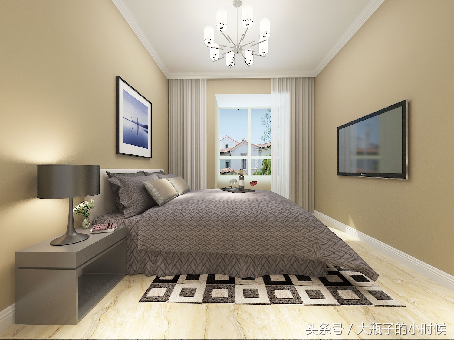 现代简约和中式碰撞,现代与简约的碰撞