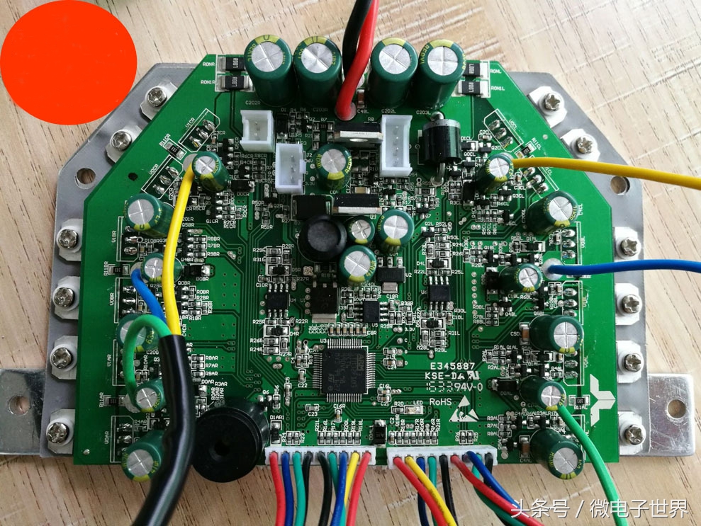 扭扭平衡车电路,独轮平衡车一体控制器