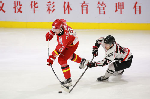 亚冰赛精彩集锦,亚冬会冰球中国对日本