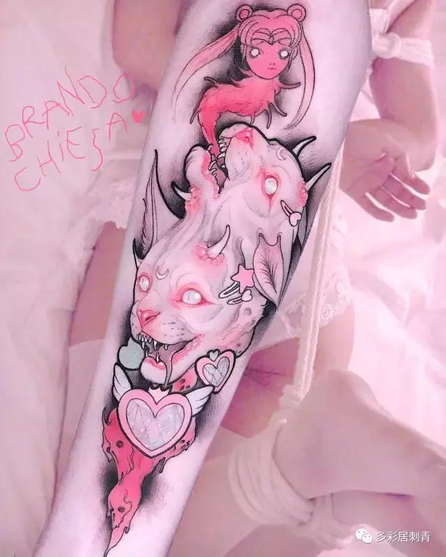 意大利纹身师brando,很厉害的纹身师