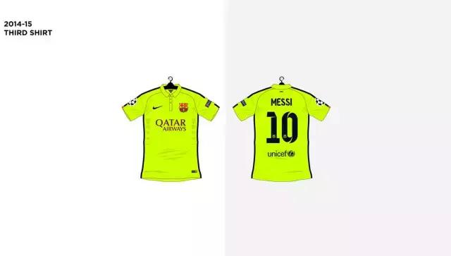 巴萨1617赛季球衣耐克,fcb与nike联名球衣