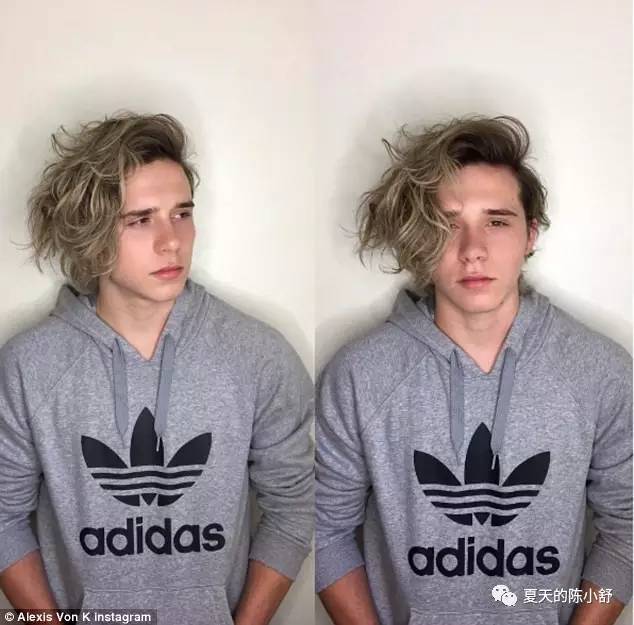 贝克汉姆的经典发型,贝克汉姆三个儿子颜值