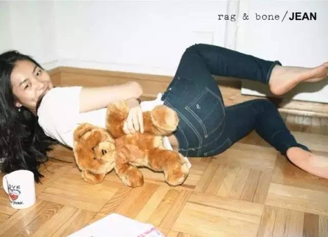 倪妮同款牛仔裤什么牌子,倪妮同款锥形牛仔裤