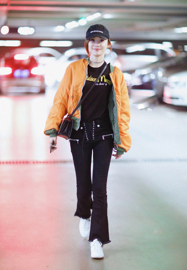 女星机场私服夏季,女星机场私服