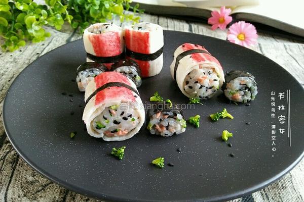 寿司的花样摆法,寿司100种花样图片视频