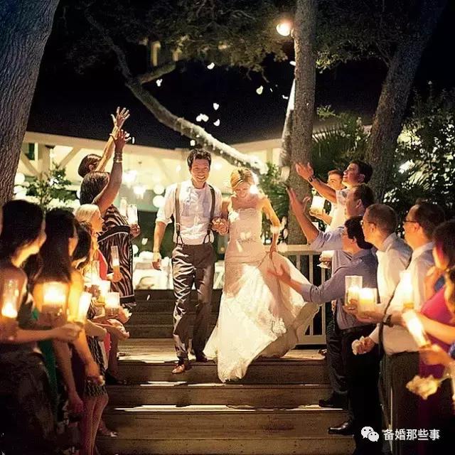 婚礼退场的漂亮“花招”！创意上线！