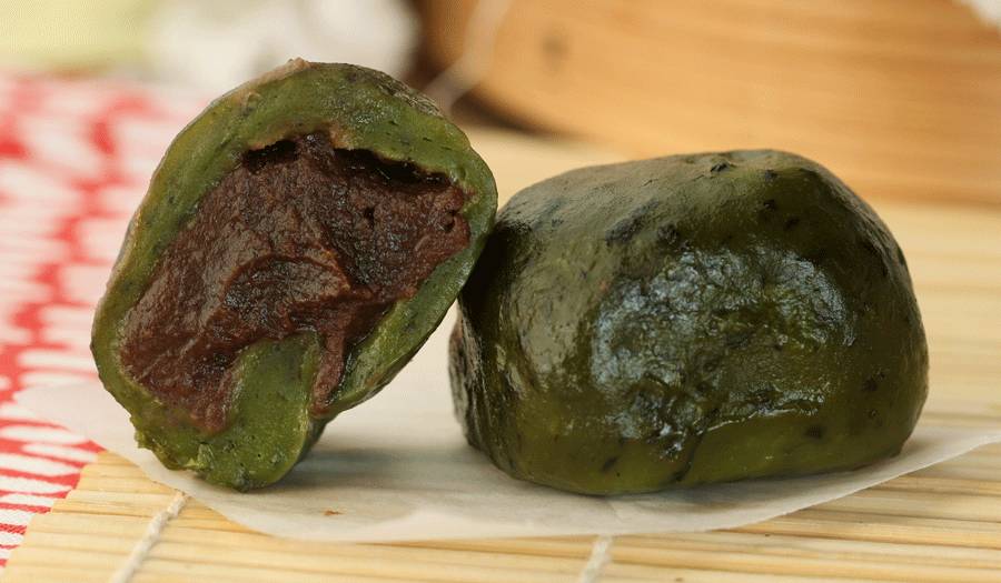 网红青团咸蛋黄肉松青团,蛋黄肉松青团推荐