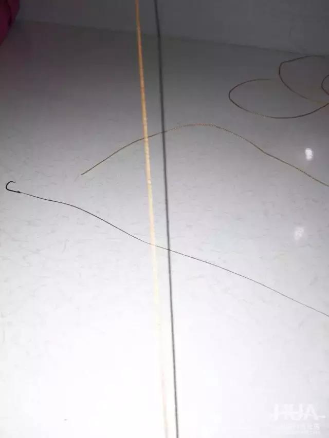钓上层白条无结串钩绑法,串钩钩子切线了怎么绑
