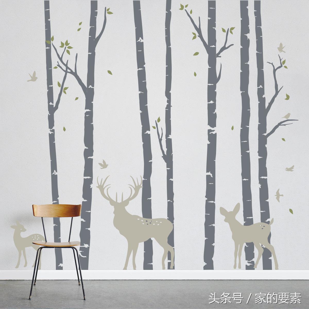 墙贴在哪里贴最好,买了墙贴怎么贴