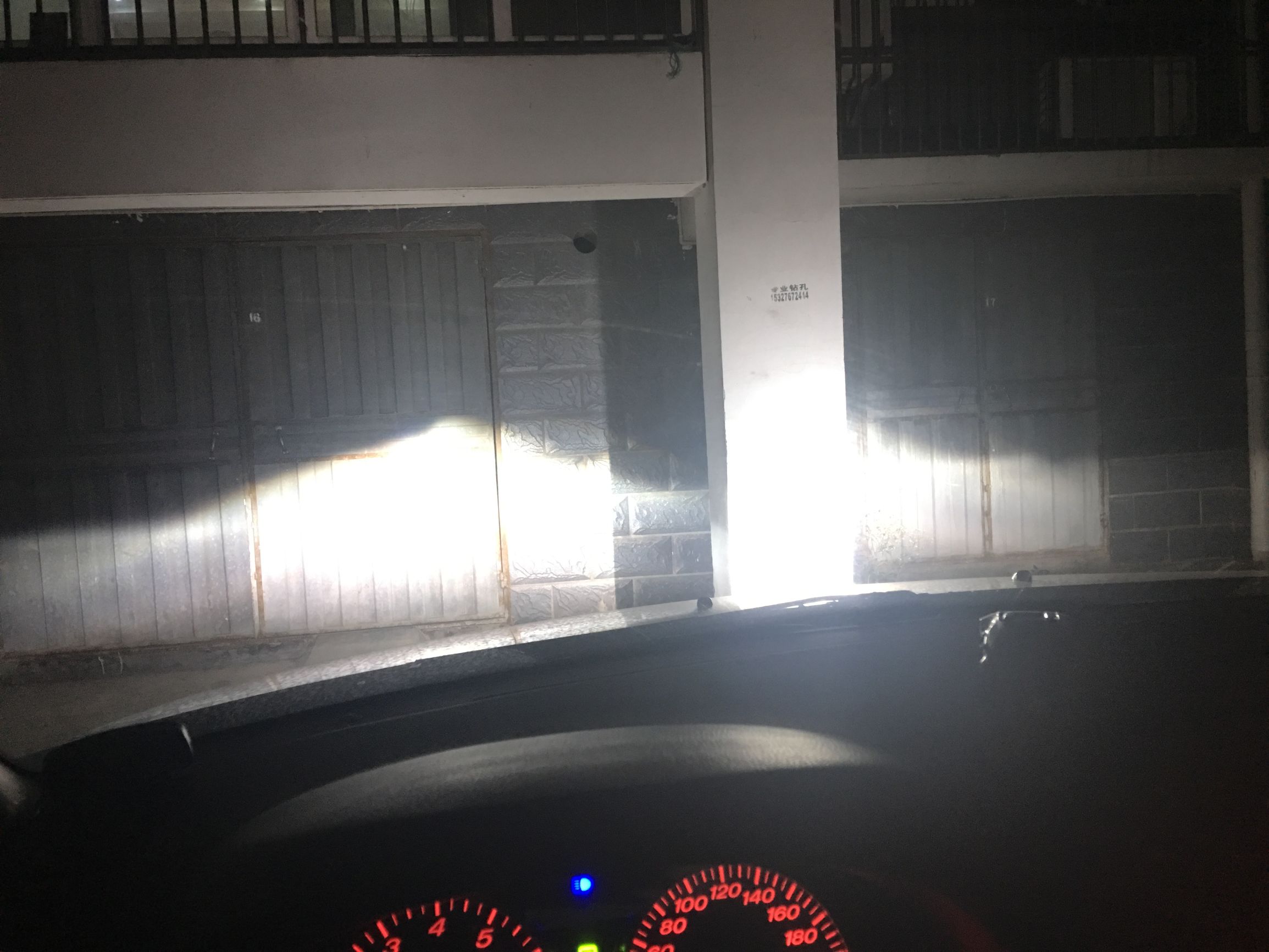 原车蜡烛灯升级海拉6透镜