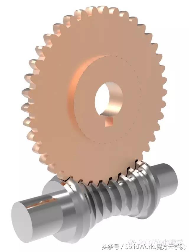 solidworks简单蜗轮画法,solidworks2022版蜗轮蜗杆自动生成