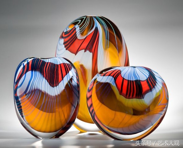 各种艺术玻璃颜色效果图大全,高端玻璃工艺品图片大全